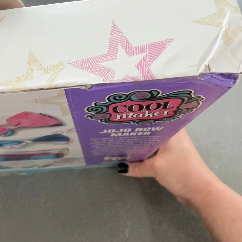 Cool Maker JoJo Siwa Bow Maker Studio DIY Hair Accessory Kit Nickelodeon 2017
